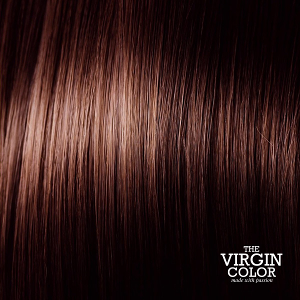 Професионална без амонячна боя за коса - Nook The Virgin Color 100 мл - The virgin color permanent hair color without ammonia 475 brown chocolate 100ml