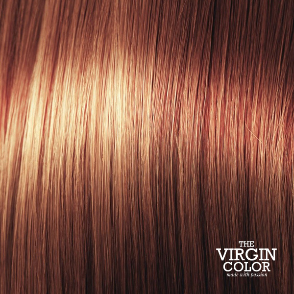 Професионална без амонячна боя за коса - Nook The Virgin Color 100 мл - The virgin color permanent hair color without ammonia 543 golden dark copper brown 100ml