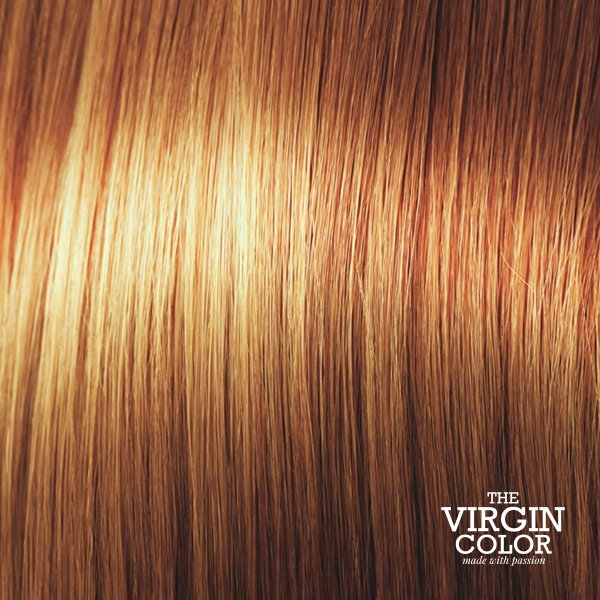 Професионална без амонячна боя за коса - Nook The Virgin Color 100 мл - The virgin color permanent hair color without ammonia 634 dark golden copper blonde 100ml