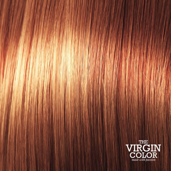 Професионална без амонячна боя за коса - Nook The Virgin Color 100 мл - The virgin color permanent hair color without ammonia 643 golden light copper brown 100ml
