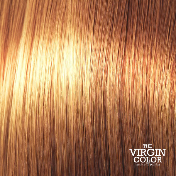 Професионална без амонячна боя за коса - Nook The Virgin Color 100 мл - The virgin color permanent hair color without ammonia 734 golden copper blonde 100ml