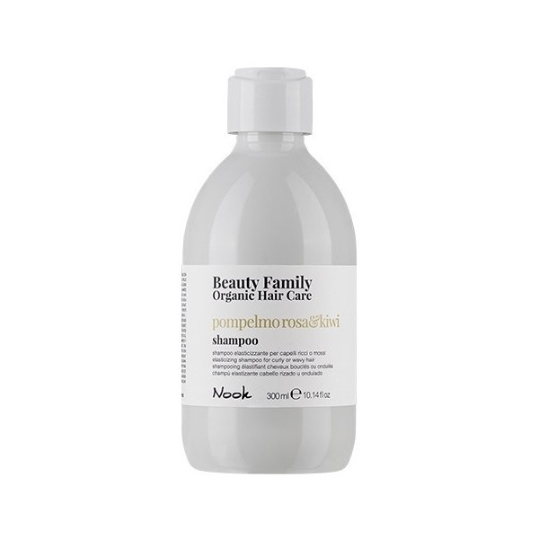 ШАМПОАН ЗА КЪДРАВА ИЛИ ЧУПЛИВА КОСА – NOOK-BEAUTY FAMILY -POMPELMO ROSA & KIWI- 300ml
