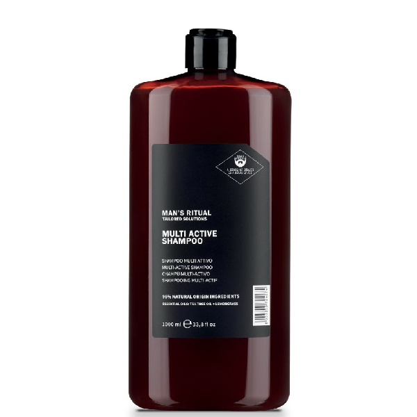 МУЛТИАКТИВЕН ШАМПОАН С ЧАЕНО ДЪРВО ЗА МЪЖЕ –DEAR BEARD-MAN'S RITUAL - 1000ml