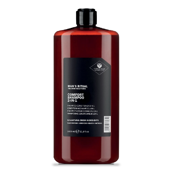 ХИДРАТИРАЩ ШАМПОАН И БАЛСАМ 2 В 1 ЗА МЪЖЕ –DEAR BEARD-MAN'S RITUAL - 1000ml