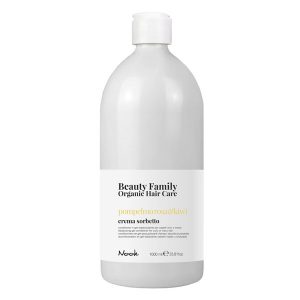 РЕВИТАЛИЗИРАЩ БАЛСАМ ЗА КЪДРАВА ИЛИ ЧУПЛИВА КОСА – NOOK-BEAUTY FAMILY -POMPELMO ROSA & KIWI- 1000ml