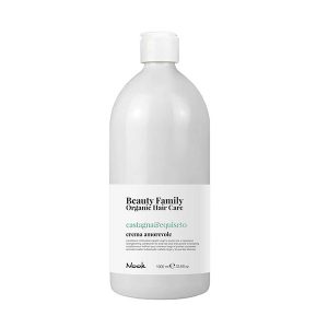 ЗАЗДРАВЯВАЩ БАЛСАМ ЗА ДЪЛГА КОСА И КРАИЩА СКЛОННИ КЪМ НАКЪСВАНЕ – NOOK-BEAUTY FAMILY -CASTAGNA & EQUISETO- 1000ml
