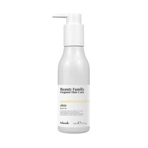 РЕВИТАЛИЗИРАЩ ЕЛИКСИР ЗА КЪДРАВА ИЛИ ЧУПЛИВА КОСА – NOOK-BEAUTY FAMILY -POMPELMO ROSA & KIWI- 150ml