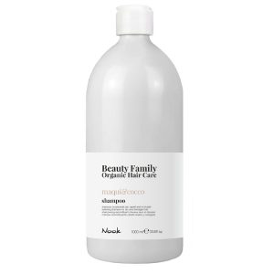 ВЪЗСТАНОВЯВАЩ ШАМПОАН ЗА СУХА И УВРЕДЕНА КОСА – NOOK-BEAUTY FAMILY -MAQUI & COCCO- 1000ml