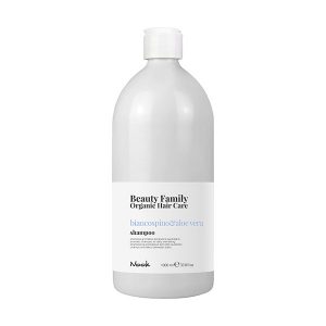 АРОМАТЕН ШАМПОАН ЗА ЗА ЕЖЕДНЕВНА ГРИЖА – NOOK-BEAUTY FAMILY -BIANCOSPINO & ALOE VERA- 1000ml