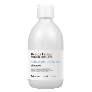 АРОМАТЕН ШАМПОАН ЗА ЗА ЕЖЕДНЕВНА ГРИЖА – NOOK-BEAUTY FAMILY -BIANCOSPINO & ALOE VERA- 300ml