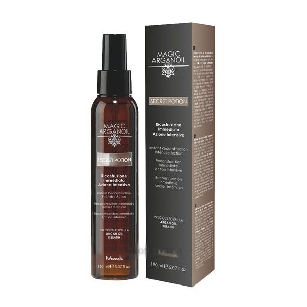 Спрей-маска за незабавна реконструкция на косата с арганово масло - Nook Magic Arganoil Secret Potion - 150ml