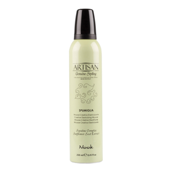 Еластична креативна стилизираща пяна за коса –NOOK -ARTISAN-SPUMIGLIA- 250ml