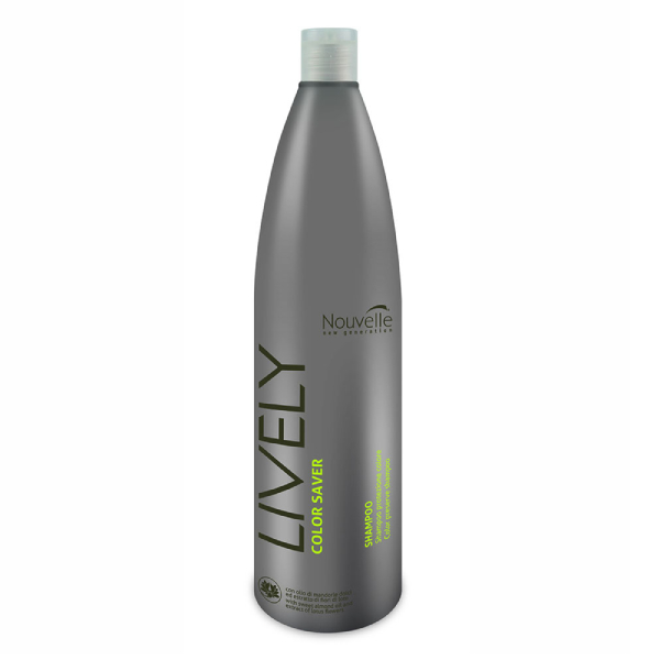 Шампоан за поддържане на цвета на боядисана коса без сулфати- Nouvelle - Lively Color Saver 1000ml