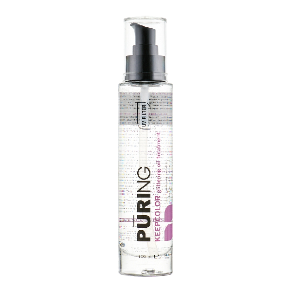 Защитно озаряващо масло за боядисана коса с UV филтър–PURING -KEEPCOLOR- 100ml
