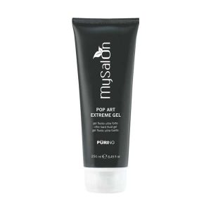 Гел за коса с ултра силна фиксация и за работа с дифузер –Puring -MySalon- Pop Art Extreme Gel- 250ml