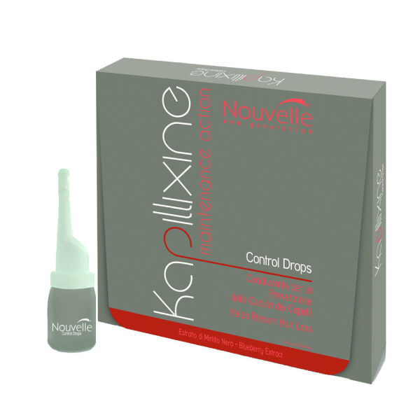 Ампули против косопад с екстракт от боровинка- Nouvelle - Kapillixine Control Drops 10x10ml