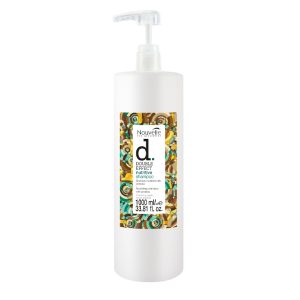Подхранващ кератинов шампоан за суха и увредена коса- Nouvelle – Double Effect Shampoo 1000ml