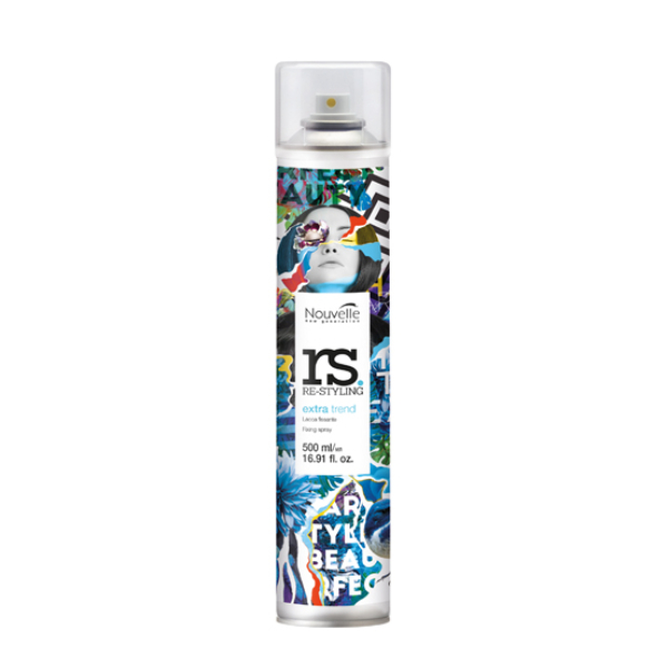 Лак за коса със средно ниво на фиксация- Nouvelle - Re-Styling Extra Trend 500ml