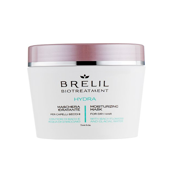 Дълбоко хидратираща маска за суха и увредена коса- Brelil - Biotreatment Hydra Moisturizing Mask 220ml