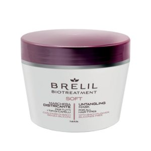 Маска за лесно разресване и разплитане на всеки тип коса- Brelil - Biotreatment Soft Untangling Mask 220ml