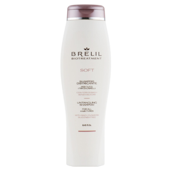 Мек шампоан за лесно разресване и разплитане на всеки тип коса- Brelil - Biotreatment Soft Untangling Shampoo 250ml