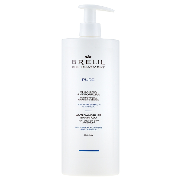 Шампоан против пърхот- Brelil - Biotreatment Pure Anti-Dandruff Shampoo 1000ml