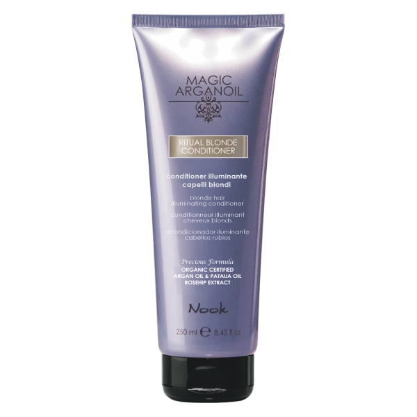 Балсам за сияйна руса коса с арган - Nook Magic Arganoil Ritual Blond (Blond Story) Conditioner- 250ml