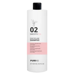 Дисциплиниращ anti-frizz шампоан за къдрава, непокорна и порьозна коса –PURING -Smoothing Discipline Shampoo- 1000ml