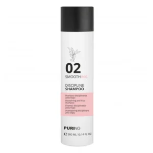 Дисциплиниращ anti-frizz шампоан за къдрава, непокорна и порьозна коса –PURING -Smoothing Discipline Shampoo- 300ml