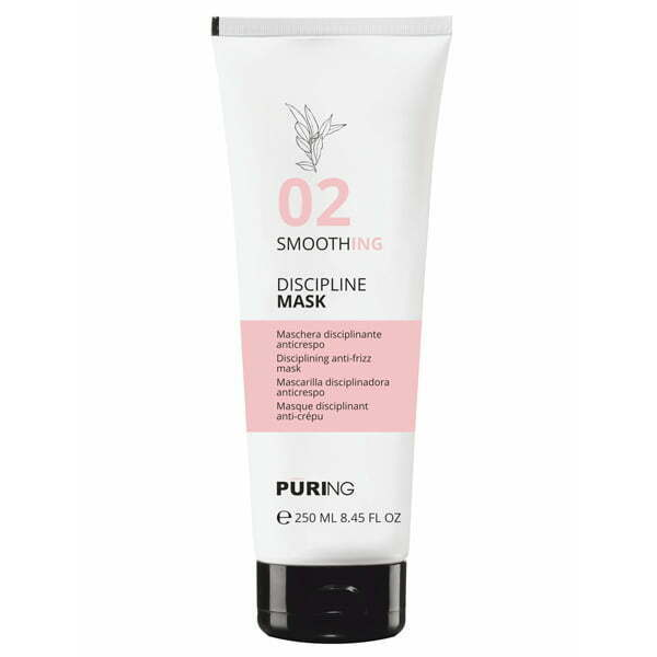 Дисциплинираща anti-frizz маска за къдрава, непокорна и пореста коса –PURING -Smoothing Discipline Mask- 250ml