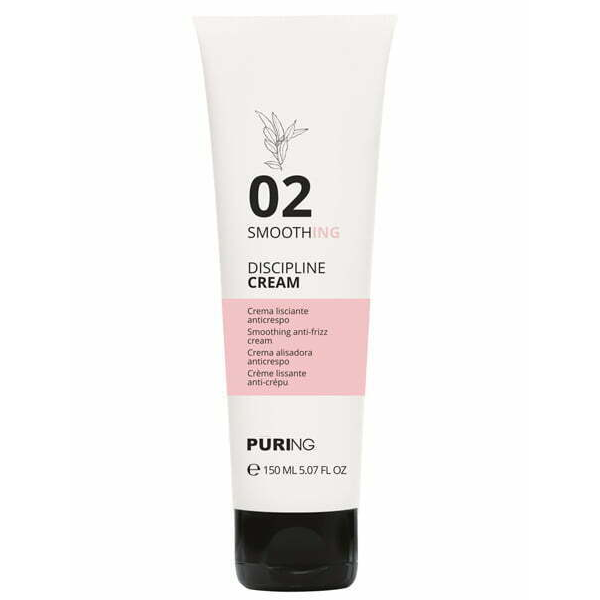 ΠΠ·Π³Π»Π°ΠΆΠ΄Π°Ρ anti-frizz ΠΊΡΠ΅ΠΌ Π·Π° ΠΊΡΠ΄ΡΠ°Π²Π°, Π½Π΅ΠΏΠΎΠΊΠΎΡΠ½Π° ΠΈ ΠΏΠΎΡΠ΅ΡΡΠ° ΠΊΠΎΡΠ° βPURING -Smoothing Discipline Cream- 150ml